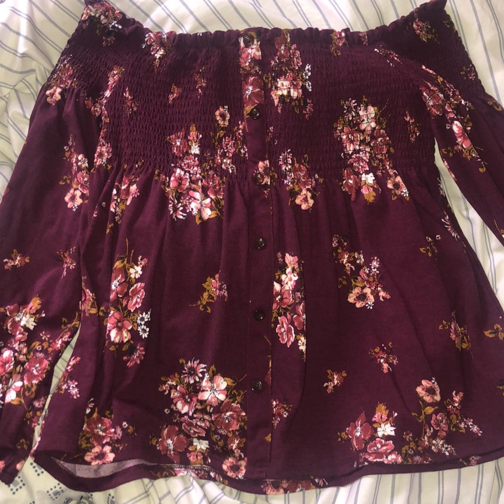 Off shoulder top